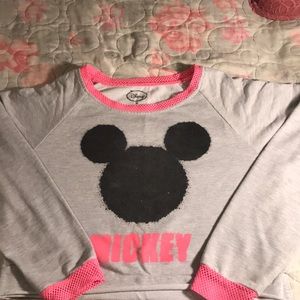 Cropped Disney sweater. CUTEEE